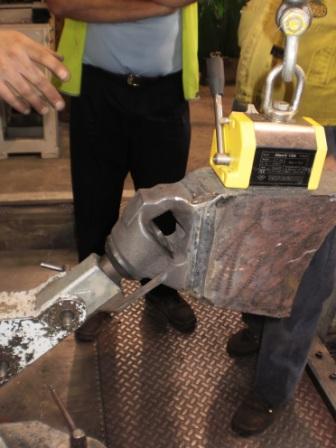 Jib placement for welding brings Joy