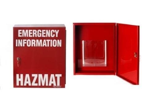 Hazmat Emergency Manifest Storage Cabinet