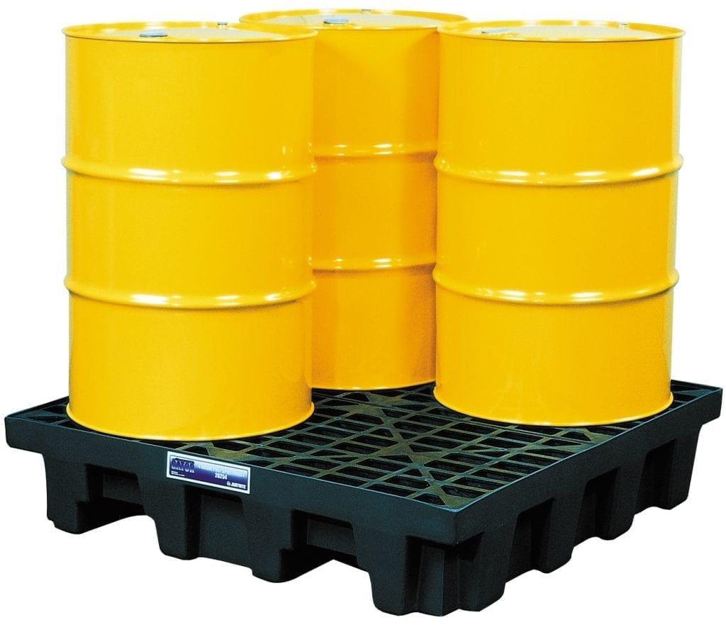 28254 4 Drum Square Spill Control Pallet 250 litre capacity