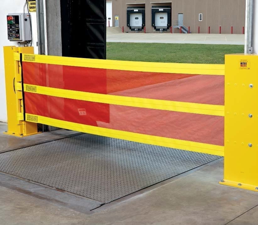 Loading Dock Safety Barrier Retractable Dok-Guardian