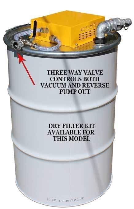 Vacuum System Pneumatic Drum Lid
