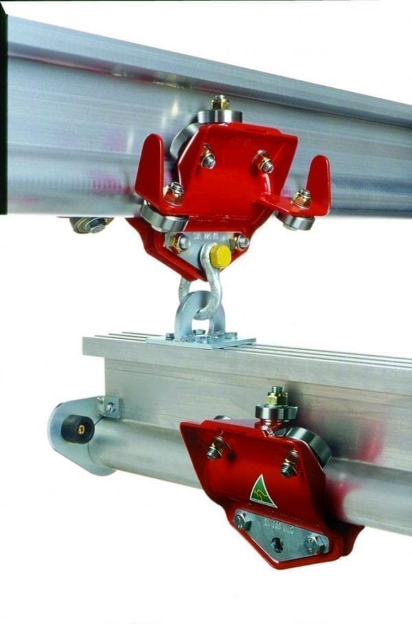 Altrac Trolleys floating gantry connection