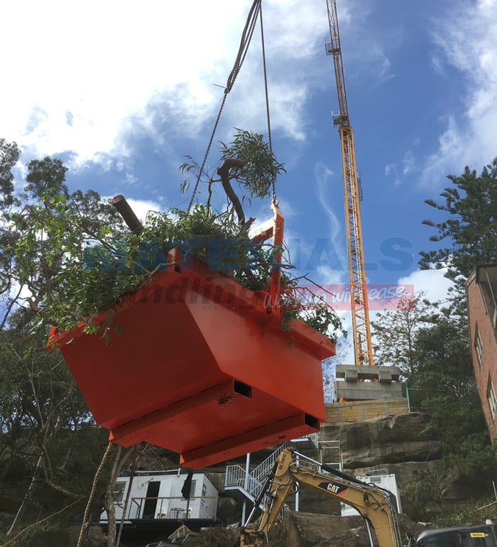 MBWB Bulk Waste Crane Bins lift