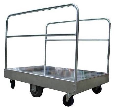 BS390 Galvanised Platform Trolleys
