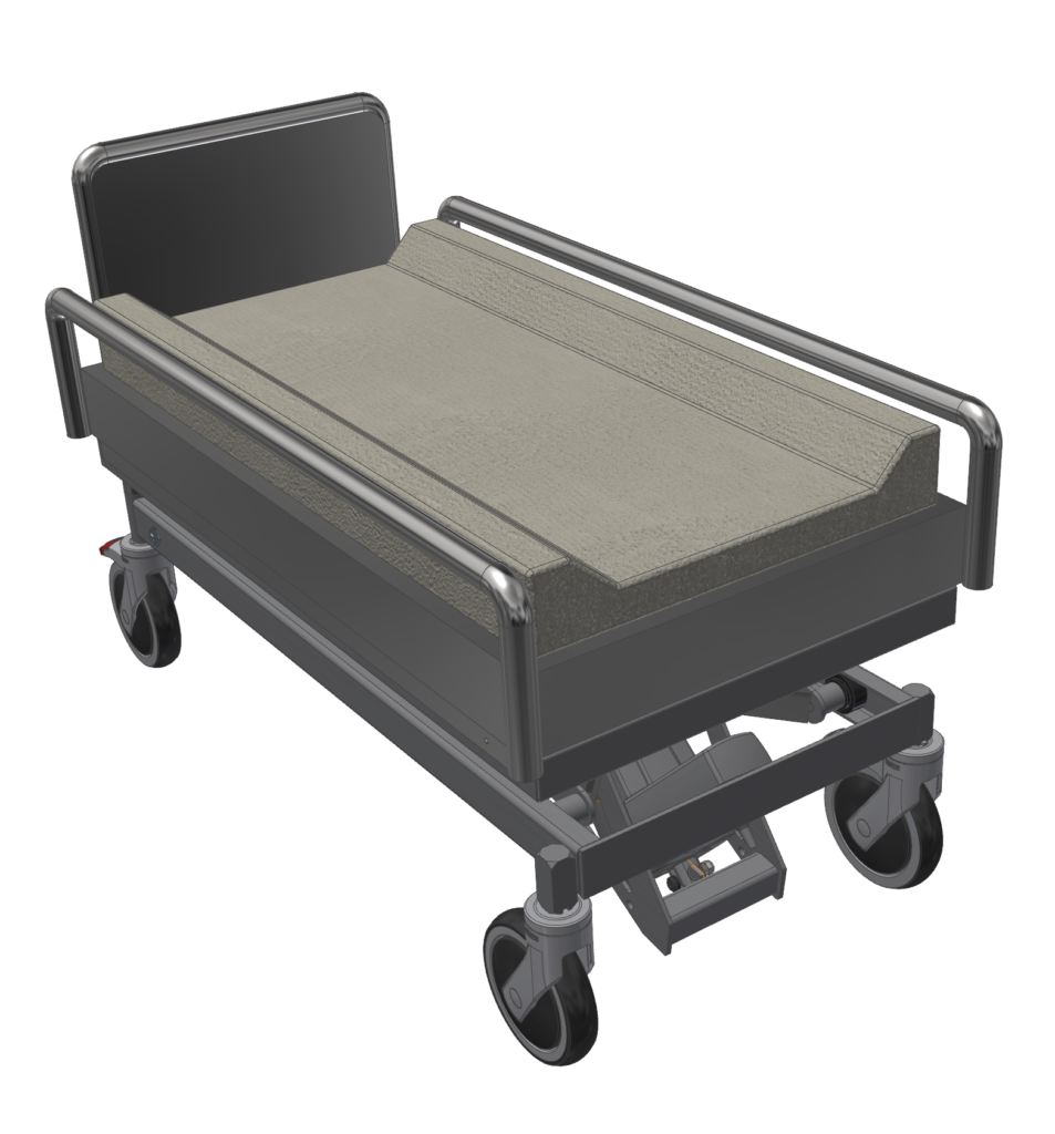 Baby Change Table height adjustable DC Powerlift (1)