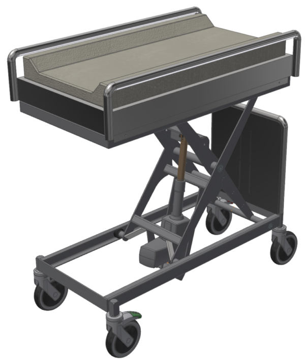 Baby Change Table height adjustable DC Powerlift (3)