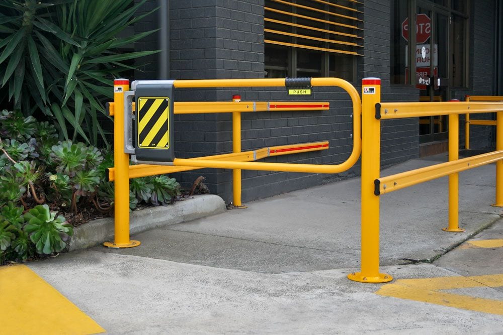 Ball Fence Swing Gate Application