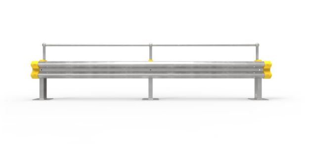 Ball Fence with W Beam hero