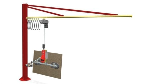 Barbaric B3 uniWood with jib crane