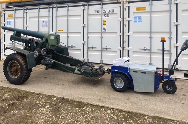 Battery powered tow tug artillery [SO 159035]