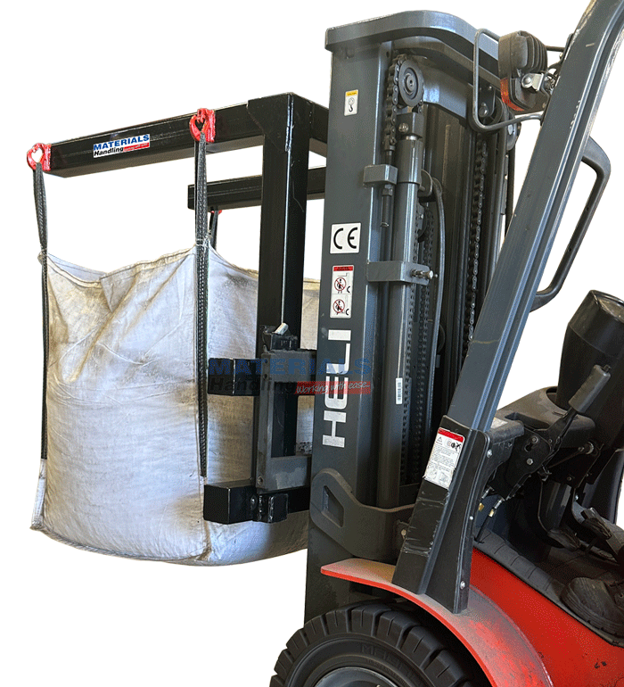 Bulk Bag Lifter Forklift Carriage mount FBN15 QR (4)