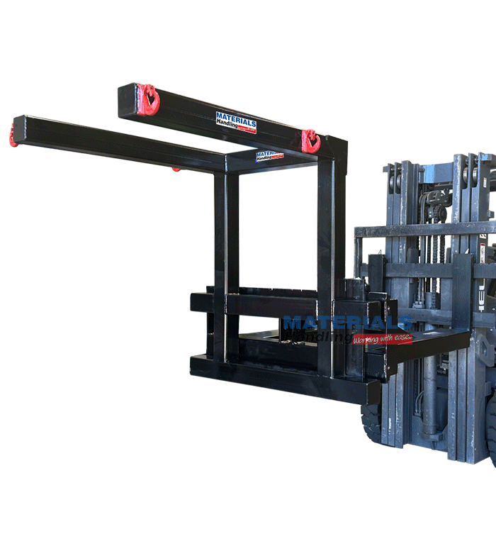 Bulk Bag Lifter Forklift Slip on attachment FBCS15 (2)