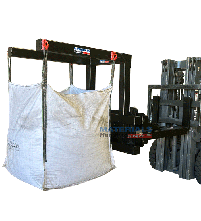 Bulk Bag Lifter Forklift Slip on attachment FBCS15 (4)