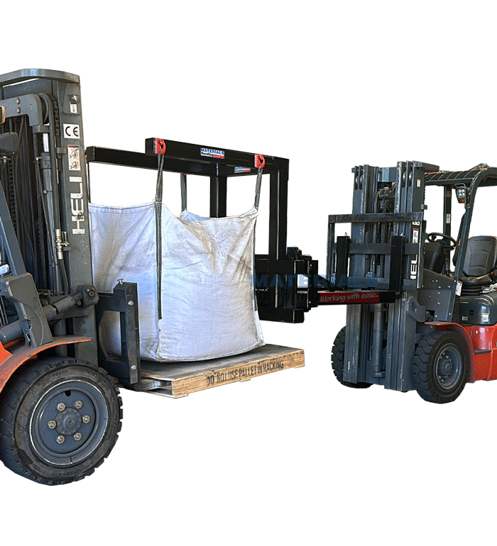 Bulk Bag Lifter Forklift Slip on attachment FBCS15 (5)