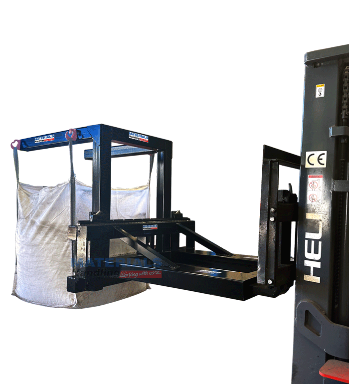Bulk Bag Lifter Forklift Slip on attachment FBCS15 (6)