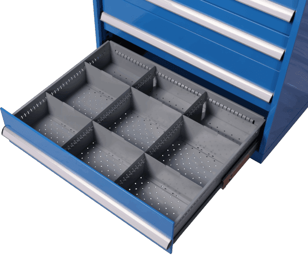 Cabinets High Density Parts Storage drawer with Dividers