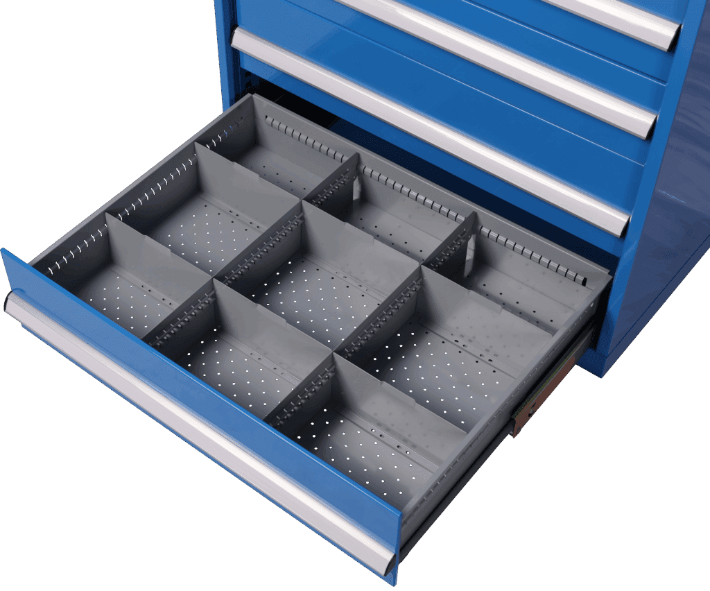 Cabinets High Density Parts Storage drawer with Dividers