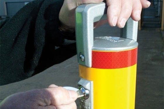 Cam Lok Surface Mount Bollard 1