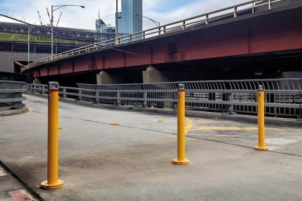 Cam Lok Surface Mount Bollard