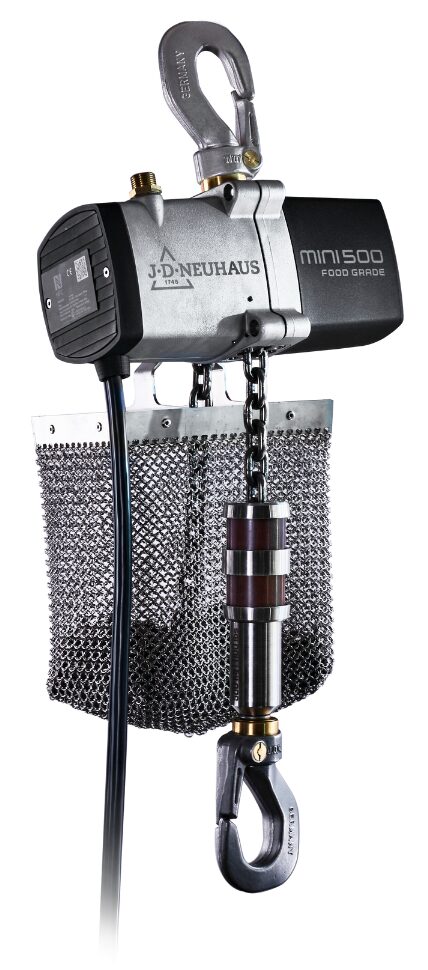 Chain Hoists Air Powered JDN Mini Food Grade Stainless Steel JDN505