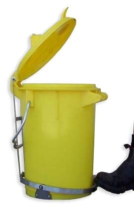 Clinical Biohazard Waste Bins foot pedal