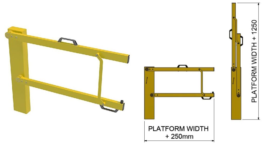 Compact Goods Hoist options lift up gates