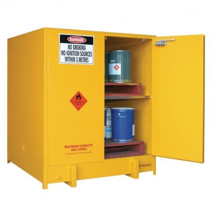 DPS1000 Heavy Duty Dangerous Goods Storage Cabinets open