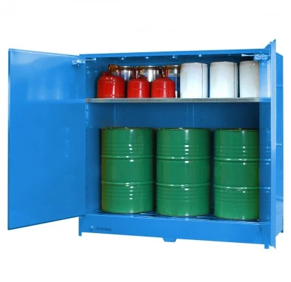 DPS6508 Heavy Duty Dangerous Goods Storage Cabinets open