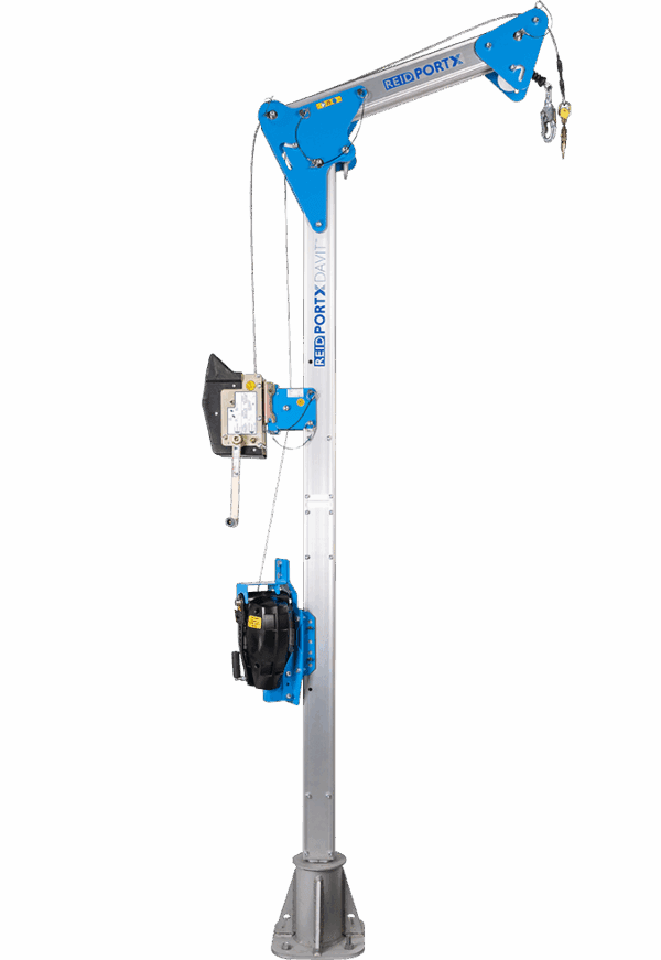 Davit Crane Aluminium PortX Davit PXD 0°