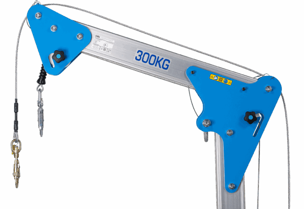 Davit Crane Aluminium PortX Davit PXD Left Close