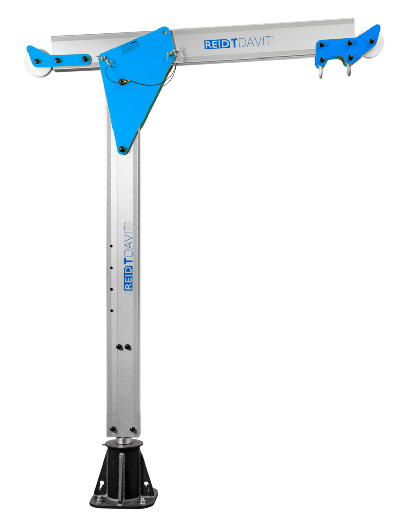 Davit Crane Aluminium T Davit TDAVIT Winched