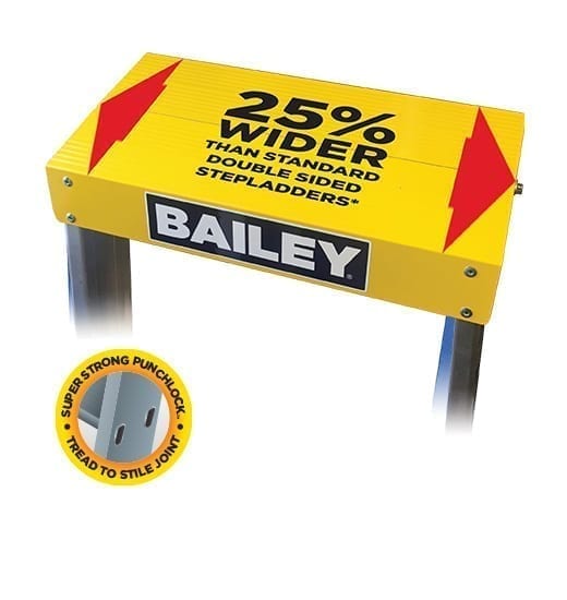 Double Sided Step Ladders 3 step 4