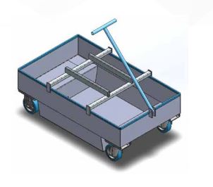 Drawing Mobile Drum Trolley