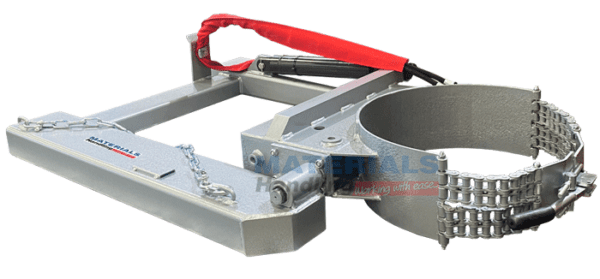 Drum Lifter Rotator Forklift Mounted Hydraulic DC R3