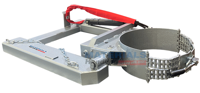 Drum Lifter Rotator Forklift Mounted Hydraulic DC R3