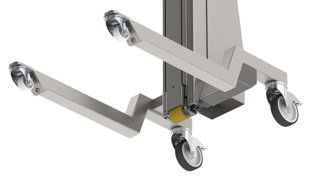FA1023 5th Wheel Only when lifter has 4 swivel wheels MatHand Multilift