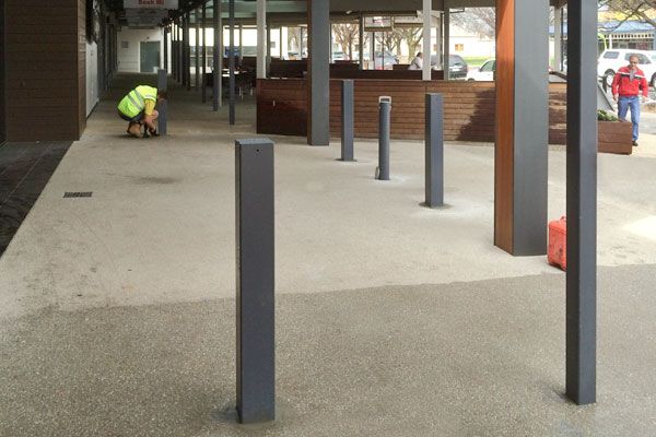 Fixed Square Bollards