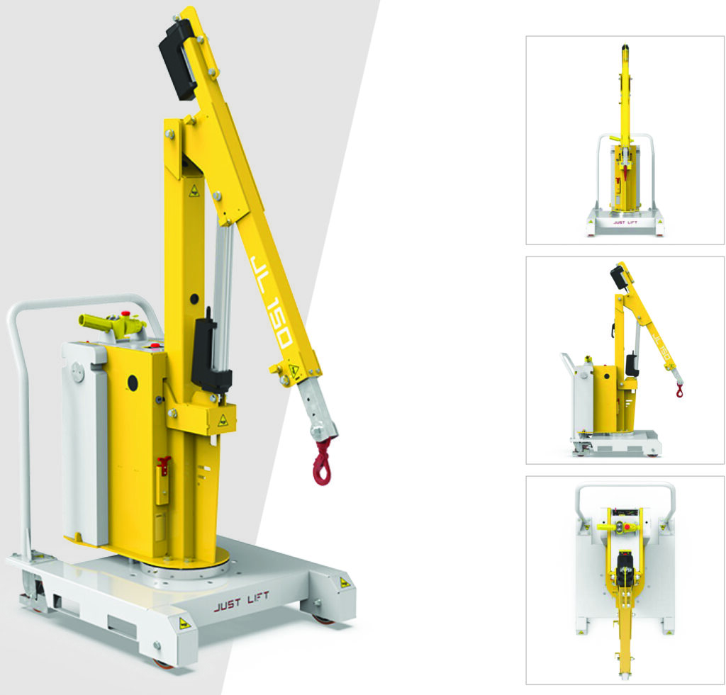 Floor Crane Mobile Counterbalanced JL150