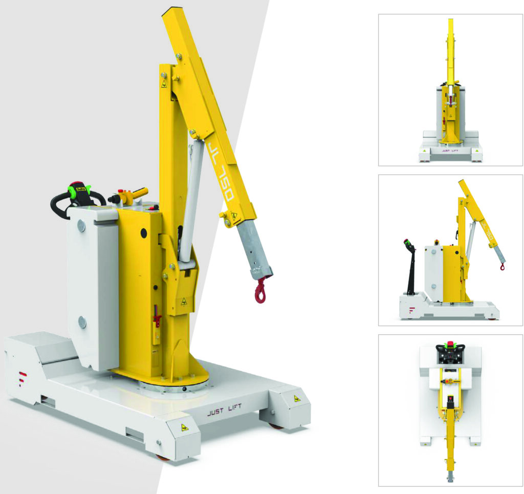 Floor Crane Mobile Counterbalanced JL750