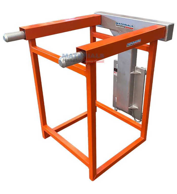 Forklift carriage mounted bulk bag lifter stand MBBP2000S