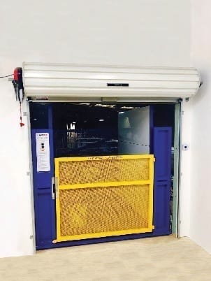 Freight Mate Compact Goods Hoist Roller Door