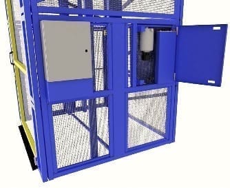 Freight Mate Compact Goods Hoist on-board power unit