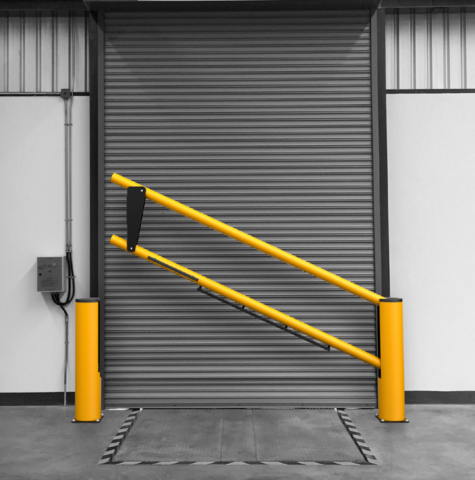 Loading Dock Gate Safety Barrier