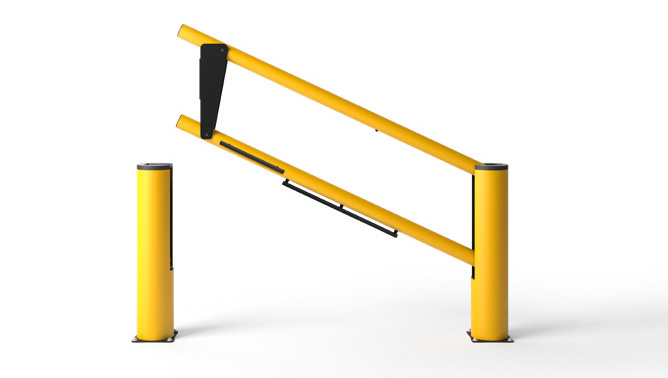 Loading Dock Gate Safety Barrier