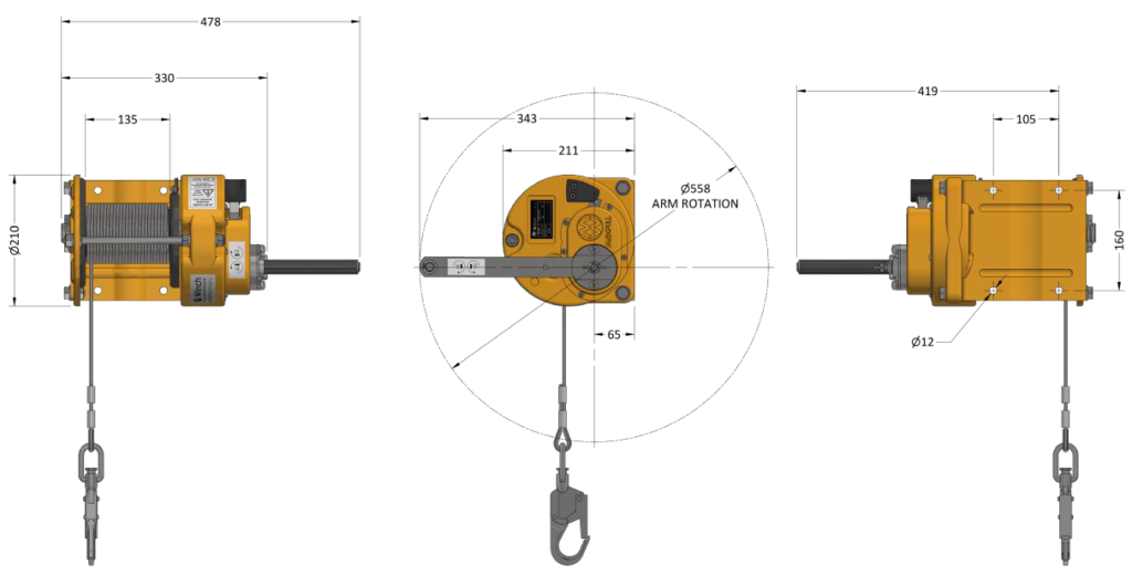 Height Safety Winches for Personnel and Cargo G WINCH (3)