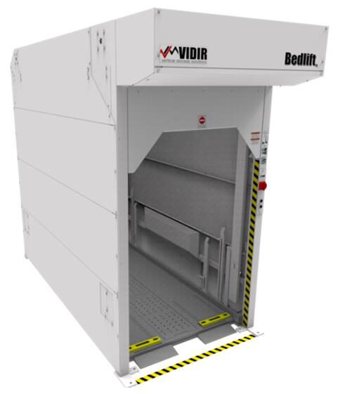 Hospital Bed Stacker Storage BedLift R with side panels