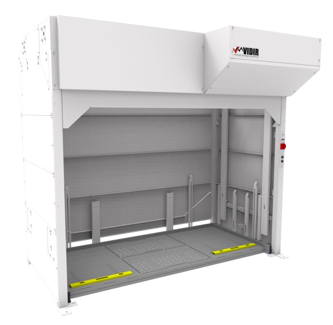 Hospital Bed Stacker Storage BedLift S with side panels
