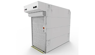 Hospital Bed Stacker Storage BedLift Vertical Security Gate