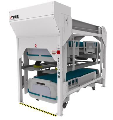 Hospital Bed Stacker Storage BedLift X