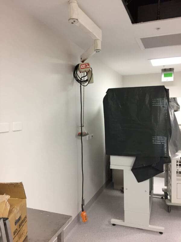 Jib Cranes Articulated Ceiling Mounted Sunshine Coast University Hospital (2)